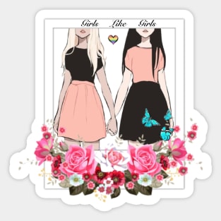 Girls Like Girls Sticker